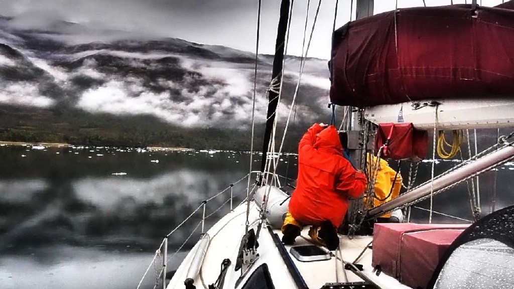 Magia gris en los canales de Patagonia